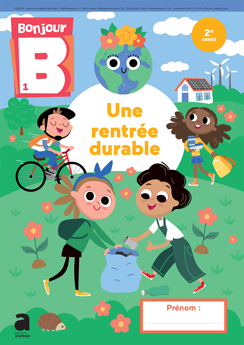Undefined - Indéterminée Salut Bonjour Family Calendar 2023-2024 (French)
